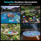 🔥Luz de piscina flutuante RGB controlada remotamente💡