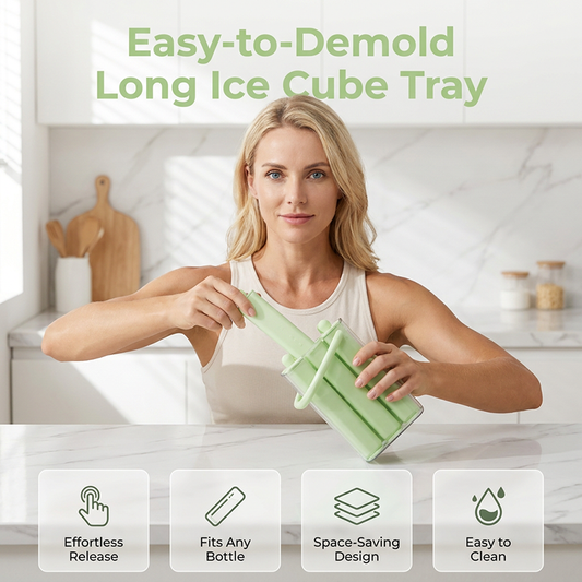 ❄️Easy-Release Long Ice Stick Tray