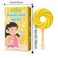 🍭 Bomba de banho de Lollipop fofo reutilizável 🧼 Bola de banho de bolha colorida para tempo de banho divertido 🛁