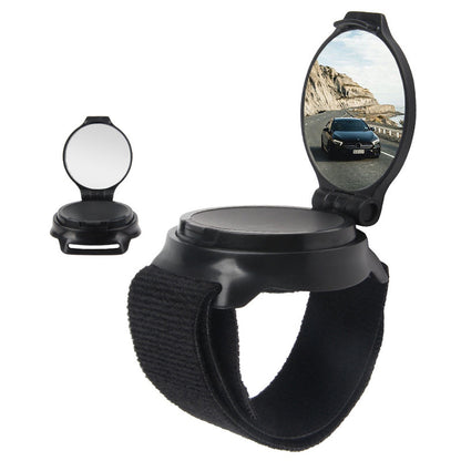 🚴 Espelho de bicicleta para o pulso, que não requer o uso das mãos – com ajuste de 360° | Portátil, fácil de usar, para uma condução segura de bicicleta🎯