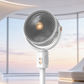🌀 PROMOÇÃO LIMITADA: 50% DE DESCONTO! ✨ Ventilador retrátil sem fios – Altura ajustável, motor DC silencioso, comando à distância 🏠