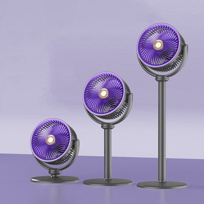 🌀 PROMOÇÃO LIMITADA: 50% DE DESCONTO! ✨ Ventilador retrátil sem fios – Altura ajustável, motor DC silencioso, comando à distância 🏠