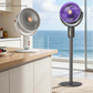 🌀 PROMOÇÃO LIMITADA: 50% DE DESCONTO! ✨ Ventilador retrátil sem fios – Altura ajustável, motor DC silencioso, comando à distância 🏠