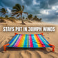 🏖️🏜️🌳Windproof Beach Towel Clip Pegs para areia e grama