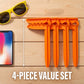 🏖️🏜️🌳Windproof Beach Towel Clip Pegs para areia e grama