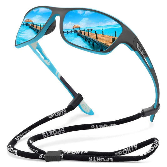 Óculos de sol para desportos ao ar livre para homem 2026 com lentes polarizadas antirreflexo