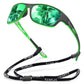 Óculos de sol para desportos ao ar livre para homem 2026 com lentes polarizadas antirreflexo