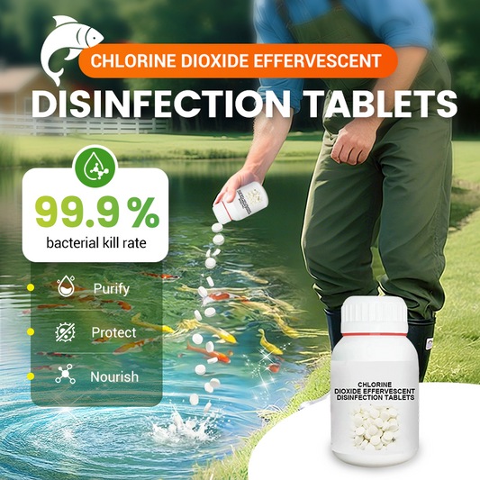 🔥Desconto de 50 % por tempo limitado💊🧼🦠Pastilhas efervescentes de desinfeção com dióxido de cloro
