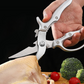 🔪 ✂️ Tesouras de cozinha multifuncionais e resistentes – aço inoxidável, cabo ergonómico e perfeitas para aves, ervas aromáticas e legumes 🍗