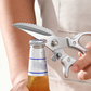 🔪 ✂️ Tesouras de cozinha multifuncionais e resistentes – aço inoxidável, cabo ergonómico e perfeitas para aves, ervas aromáticas e legumes 🍗