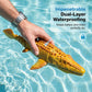🐟⛲Brinquedo de natação Mosasaurus com jato de água, com controlo remoto de 2,4 GHz