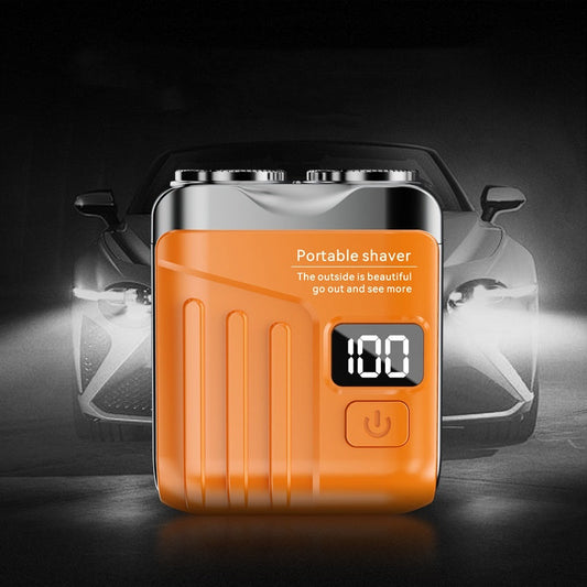 ⏳ Oferta especial por tempo limitado 🪒 Mini barbeador elétrico à prova de água para homem com ecrã LED