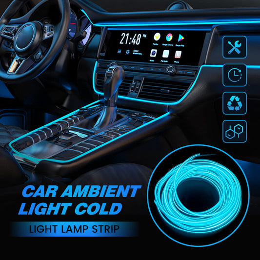 🚗Fitas LED para iluminação ambiente no interior do carro Pro🚗