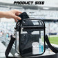 🔥⚽️Bolsa de maquilhagem transparente em PVC, bolsa de maquilhagem portátil, bolsa de arrumação transparente – adequada para os controlos de segurança na entrada do Mundial