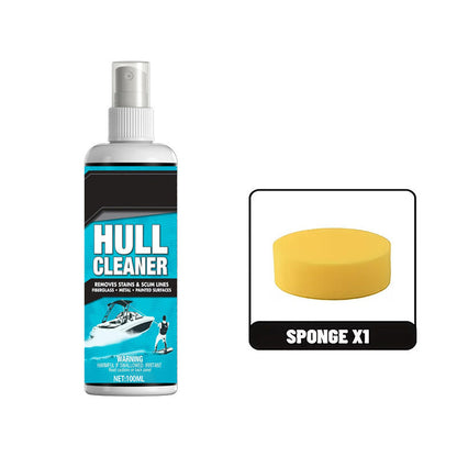 ⛵🌊🧽✨Produto de limpeza para cascos de barcos, 100 ml – Removedor de manchas e resíduos acumulados na linha de água