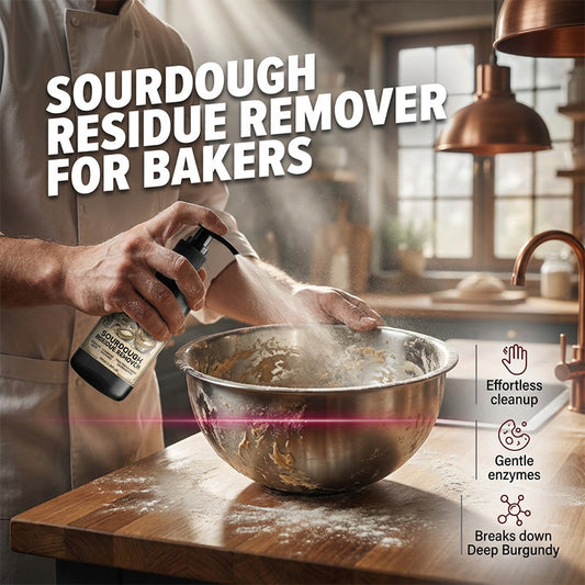 🧴✨🍞Produto para remover resíduos de massa fermentada para padeiros