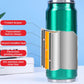 🥤 50% DE DESCONTO – Copo térmico de parede dupla em aço inoxidável | Formato de lata de cola, mantém a temperatura e é resistente ✨🧊