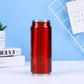 🥤 50% DE DESCONTO – Copo térmico de parede dupla em aço inoxidável | Formato de lata de cola, mantém a temperatura e é resistente ✨🧊
