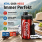 🥤 50% DE DESCONTO – Copo térmico de parede dupla em aço inoxidável | Formato de lata de cola, mantém a temperatura e é resistente ✨🧊