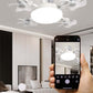 🌀 50% DE DESCONTO! 💡 Ventilador de teto com casquilho E27 – Ventilador LED 2 em 1 silencioso com comando à distância – Refrigeração e iluminação num só aparelho 🏠
