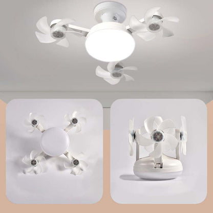 🌀 50% DE DESCONTO! 💡 Ventilador de teto com casquilho E27 – Ventilador LED 2 em 1 silencioso com comando à distância – Refrigeração e iluminação num só aparelho 🏠