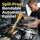 🚗💧🔧〰️Funil universal flexível para fluidos automóveis