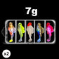 🎣✨ Conjunto de 5 iscos macios em forma de T para traseira (com caixa de armazenamento) 🦦