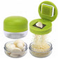 🧄🔪🥣Mini picador e espremedor de alho com recipiente