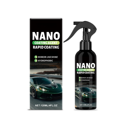 🧴✨🚗Spray de revestimento cerâmico nano de ação rápida para automóveis