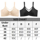 👙✨💃Sutiã elegante para mulher, de tamanho plus size, com cobertura total e transparência