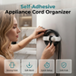 🔌🧹✨Organizador de cabos autoadesivo de silicone para eletrodomésticos