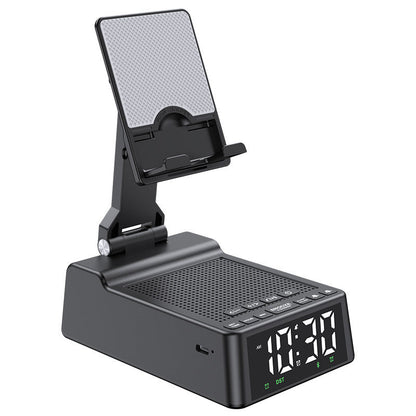 📱🔊🎵Suporte 3 em 1 para telemóvel com coluna Bluetooth
