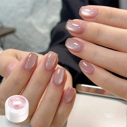 💅✨🐱Esmalte em gel Spar Cat Eye com brilho magnético para nail art
