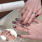 💅✨🐱Esmalte em gel Spar Cat Eye com brilho magnético para nail art