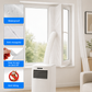 🪟❄️🚪Kit de selagem universal para janela de ar condicionado com 2 portas de correr (com fecho éclair)