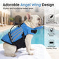 💞Mais de 50 mil unidades vendidas!🐕👼 50% DE DESCONTO! Colete salva-vidas refletor para cães com asas de anjo – Elevada flutuabilidade, alça de resgate rápido e malha respirável. Faixas refletoras para banhos à noite. Seguro e adorável! 🌊✨