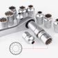 🔧 60% DE DESCONTO! 🛠️ Conjunto de chaves de catraca de 29 peças – Aço cromo-vanádio, chaves de caixa e pontas – Ideal para bricolage e reparações automóveis ⚡