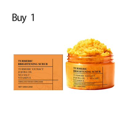 🥳SUPER OFERTA 2026🥳💞Mais de 50 mil unidades vendidas!🌿✨ 50% DE DESCONTO! Esfoliante Corporal Iluminador com Curcuma – Curcuma natural, óleo de jojoba e sal marinho. Esfoliação suave para uma pele radiante e supermacia da cabeça aos pés! 🧖‍♀️💛