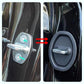🚗🔇🔒Capa de silicone para fechadura de porta de carro – Almofada de redução de ruído