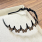 💎✨👑Conjunto de tiara ondulada com cristais - Acessório de cabelo leve, antiderrapante e feminino, com formato ondulado e detalhes em cristais brilhantes, ideal para casamentos e uso diário.