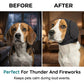 🐶Protetores auriculares com cancelamento de ruído para cães – Reduzem a ansiedade durante trovoadas e fogos de artifício✨