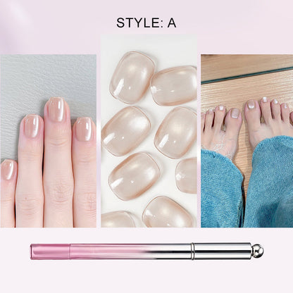 💅🐱✨Caneta de gel para unhas «Cat Eye» tudo-em-um