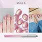 💅🐱✨Caneta de gel para unhas «Cat Eye» tudo-em-um