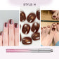 💅🐱✨Caneta de gel para unhas «Cat Eye» tudo-em-um