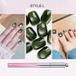 💅🐱✨Caneta de gel para unhas «Cat Eye» tudo-em-um