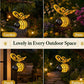 🌙🍃🪴 OFERTA POR TEMPO LIMITADO: 50% DE DESCONTO! Luminária solar em forma de abelha para pendurar – Luz âmbar quente, sem cintilação, perfeita para festas no jardim, acampamentos ou quartos infantis – Espalhe alegria dia e noite 🌞🌜