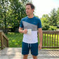 👕  50% de desconto: Conjunto de Tempo livre de 2 partes para homens | Colorblock T-Shirt & Shorts für Alltag & Sport 🌿