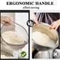 🍚 50% DE DESCONTO! 🥣 Taça-passadeira multifuncional para arroz com pega – Passadeira integrada, pega antiderrapante, ideal para lavar, escorrer e servir arroz e legumes 🥗