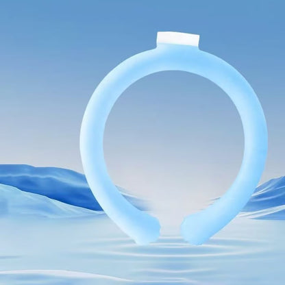 🔥Desconto de 50% no último dia🧊 Anel de pescoço refrigerante reutilizável – alívio duradouro e sem suor ❄️