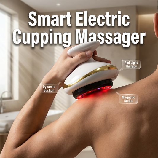 🔥Desconto de 50% por tempo limitado⏰Massajador elétrico inteligente para ventosas e gua sha